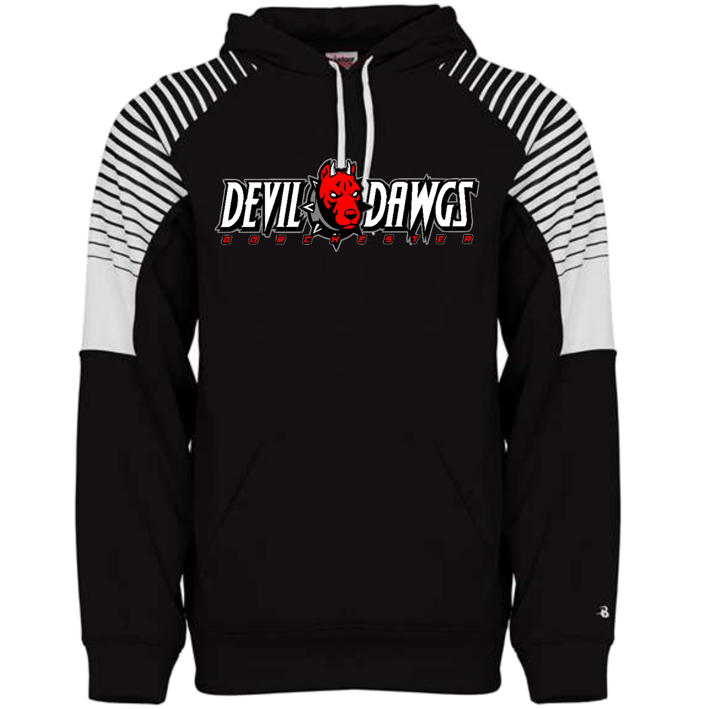 Badger -Adult Lineup Hooded Pullover Sweatshirt