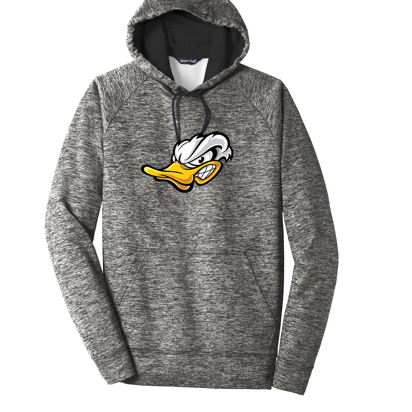 Men's Sport-Tek PosiCharge Electric Heather Fleece Hooded Pullover