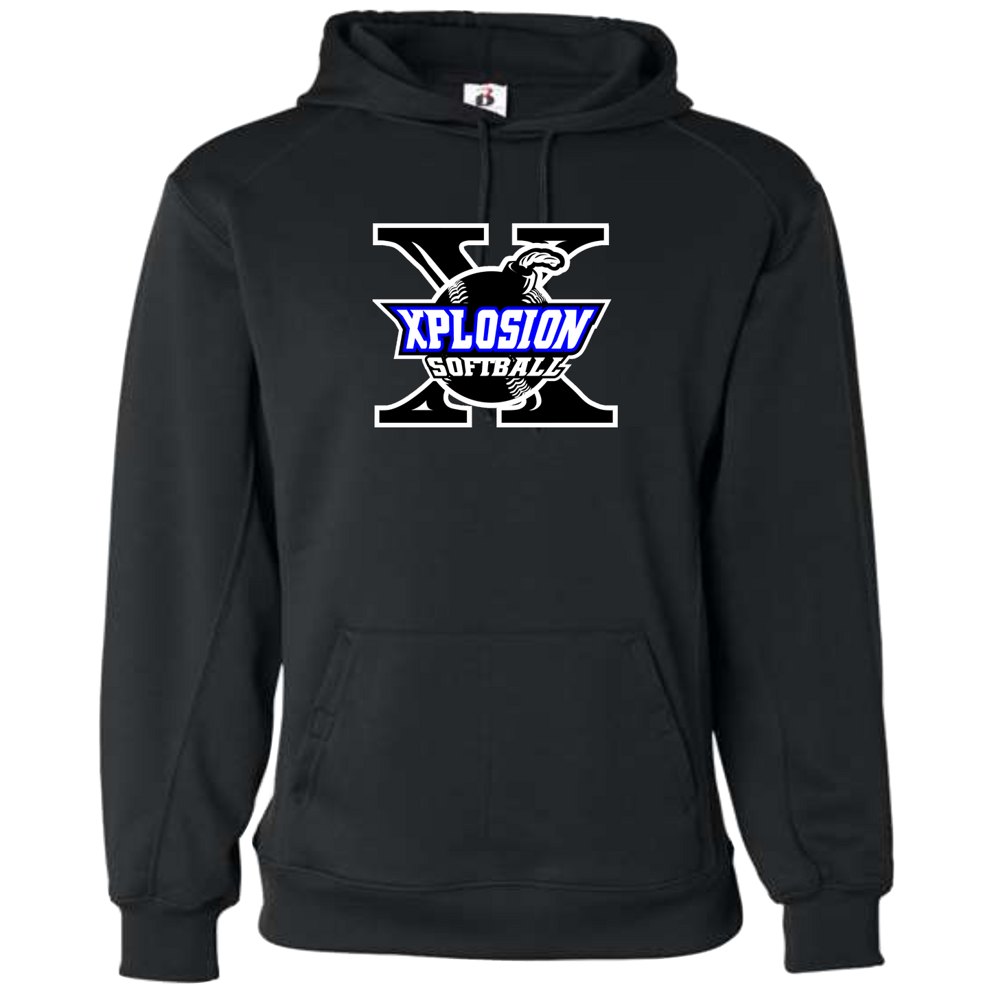 Unisex Badger Performance Fleece Hooded Sweatshirt (Polyester)