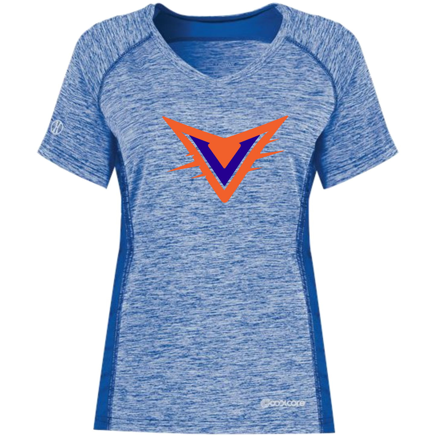 Holloway Women's Electrify CoolCore V-Neck T-Shirt