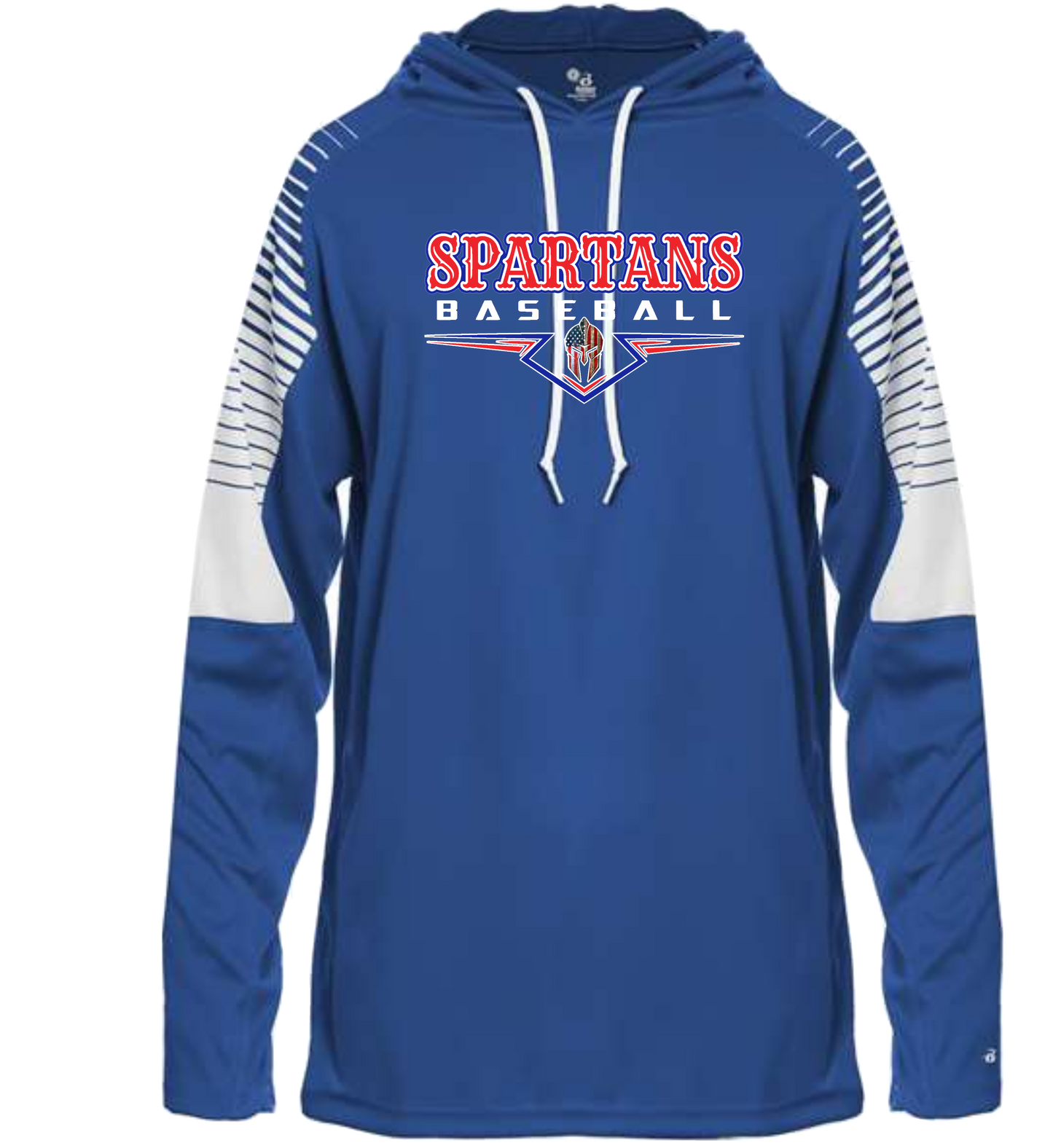 Badger - Lineup Hooded (LIGHTWEIGHT) Long Sleeve T-Shirt Youth/Adult