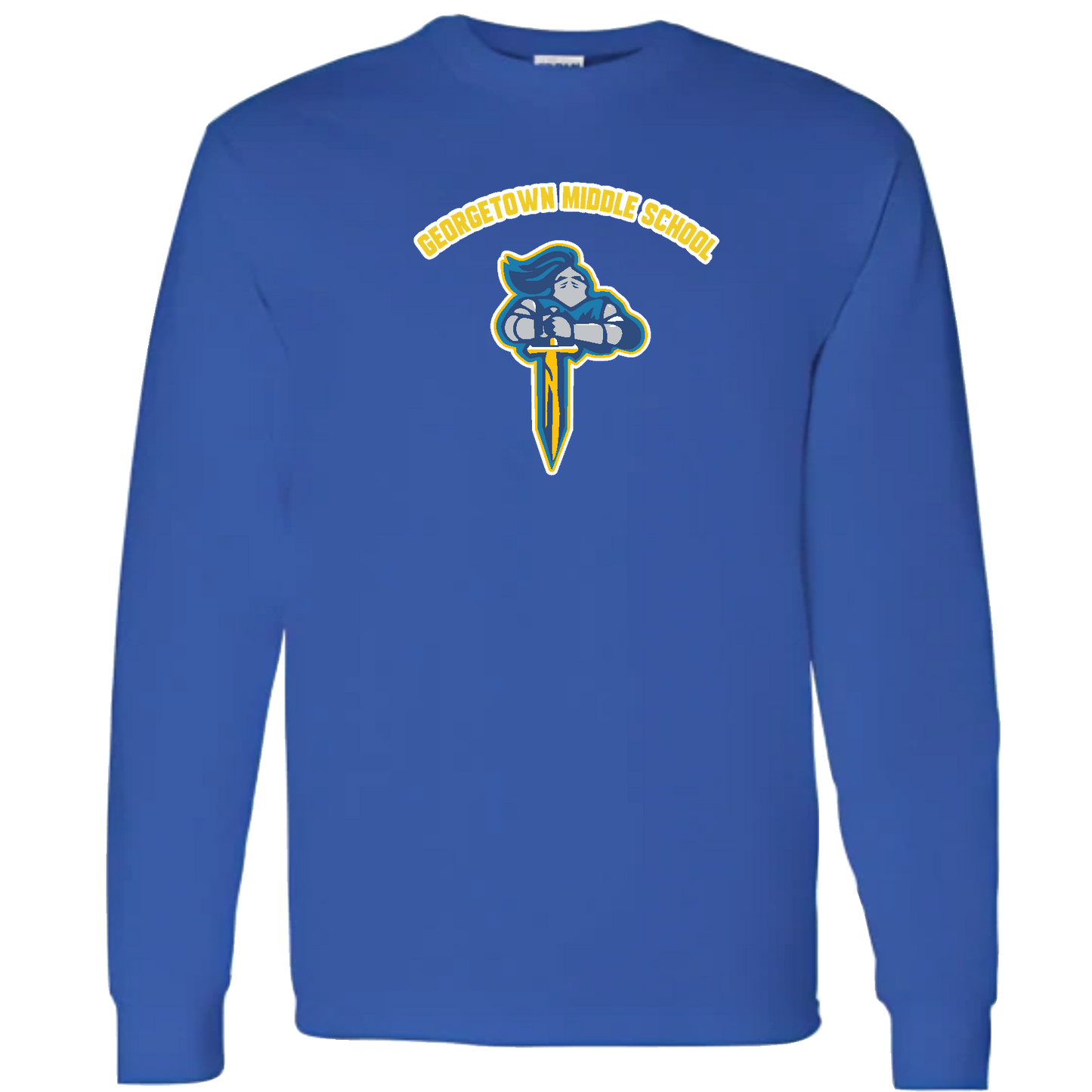 Youth Gildan Heavy Cotton Long Sleeve T-Shirt