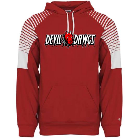 Badger -Adult Lineup Hooded Pullover Sweatshirt