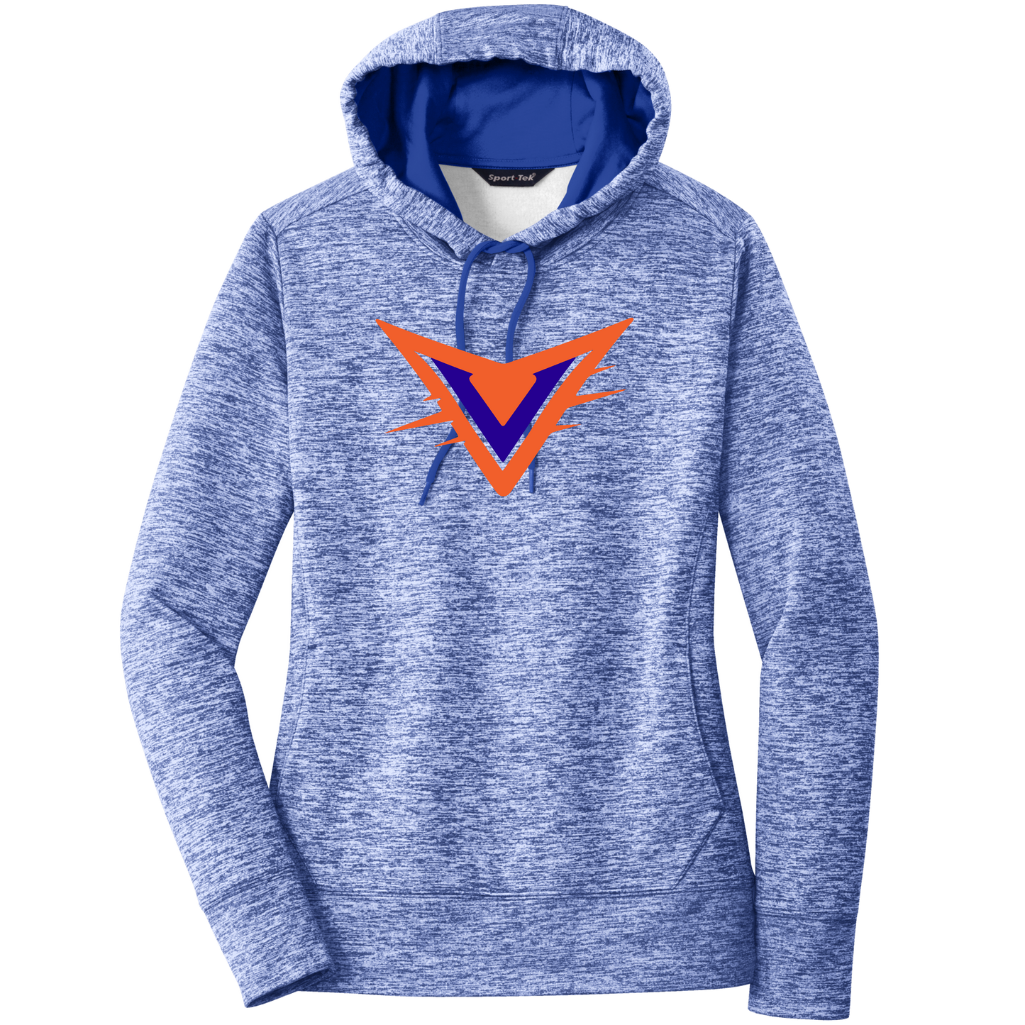 Sport-Tek Mens PosiCharge Electric Heather Fleece Hooded Pullover