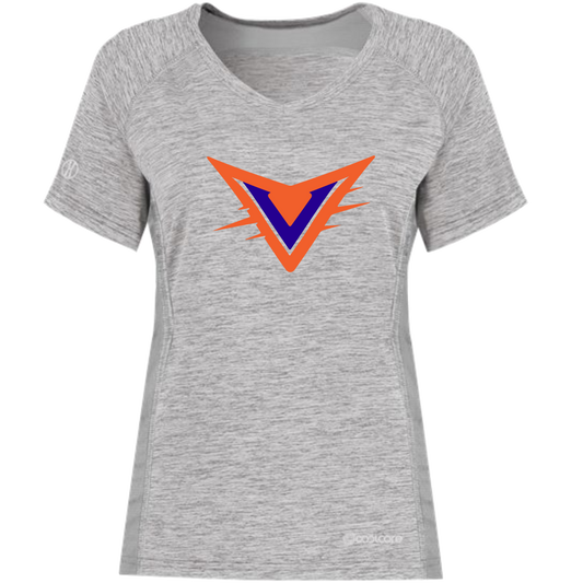 Holloway Women's Electrify CoolCore V-Neck T-Shirt